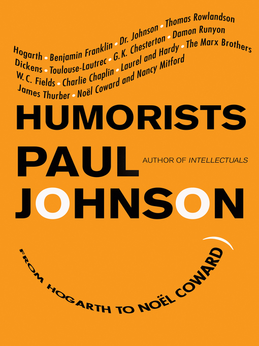 Title details for Humorists by Paul Johnson - Available